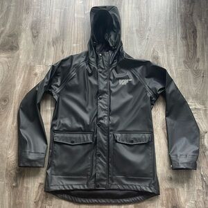 Scandinavian Explorer Black Unisex Rain Jacket